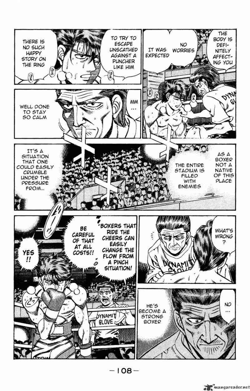 Hajime no Ippo: Fighting Spirit, Chapter 202 image 08